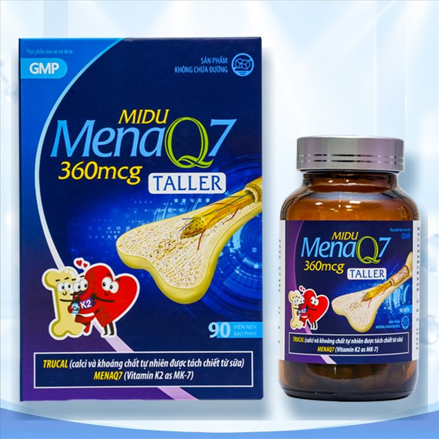 Midu MenaQ7 360mcg Taller